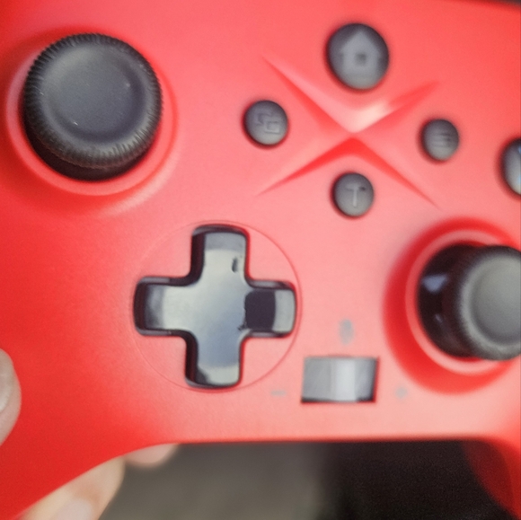 Vibrant Red and Blue Gaming Controllers - Picture 11 of 16